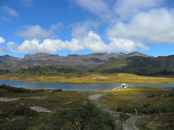 Pangateng tso lake