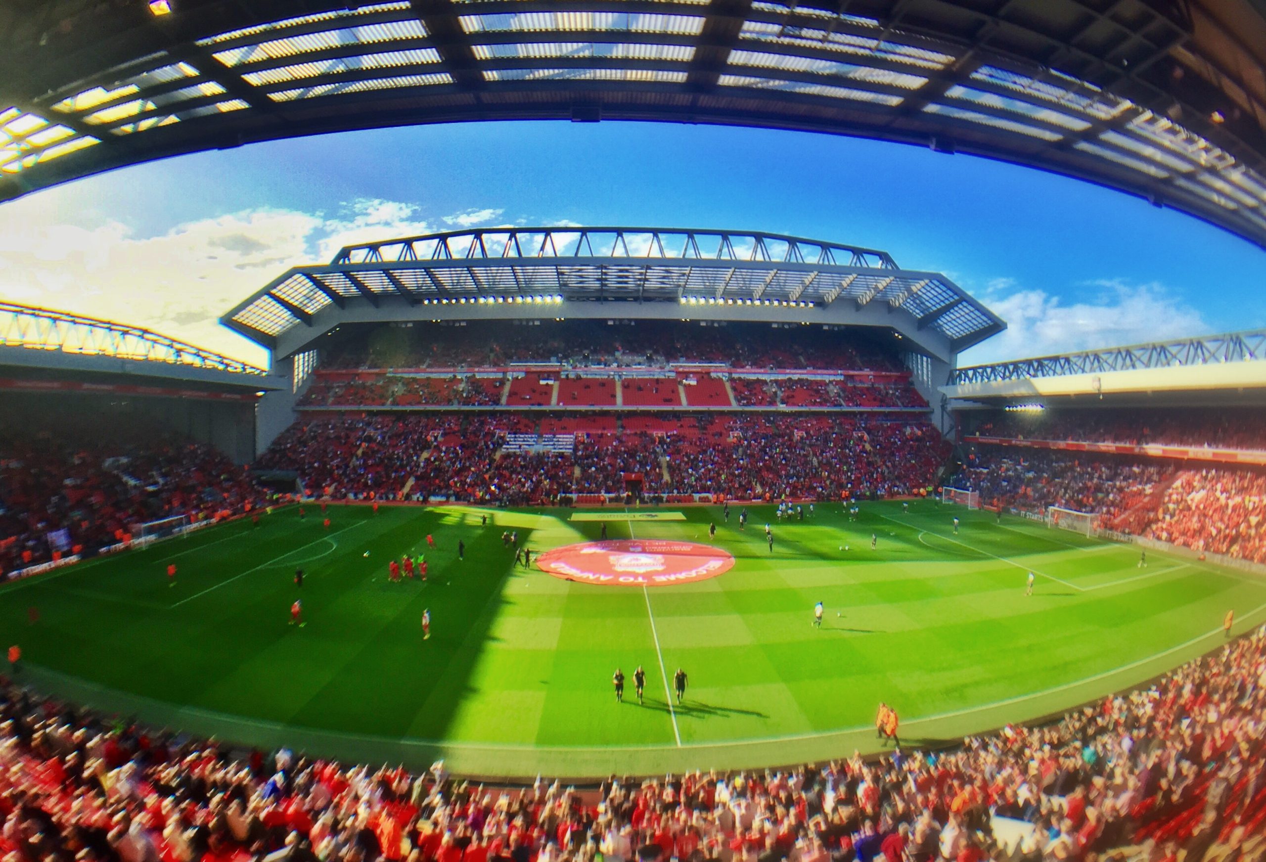 Anfield stadium এনফিল্ড স্টেডিয়াম (ইংল্যান্ড)