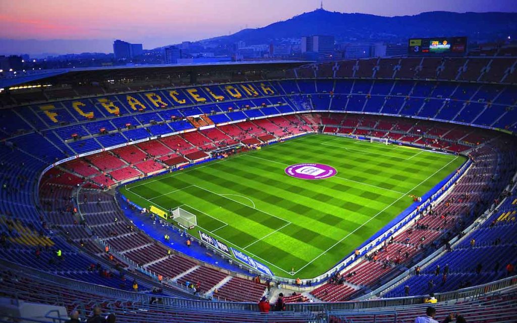 Spotify Camp Nou stadium স্পটিফাই ক্যাম্প ন্যু স্টেডিয়াম  - (স্পেন)