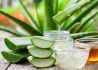 Aloe,Vera,Leaf,With,Aloevera,Gel,And,Honey,On,Wooden